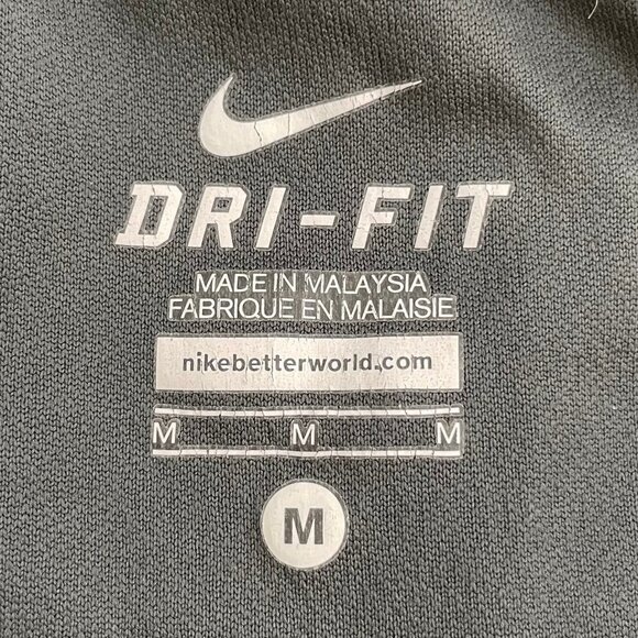 Nike Livestrong Dri-Fit Athletic Running Shorts Grey Yellow Black White Sz M - Picture 7 of 11